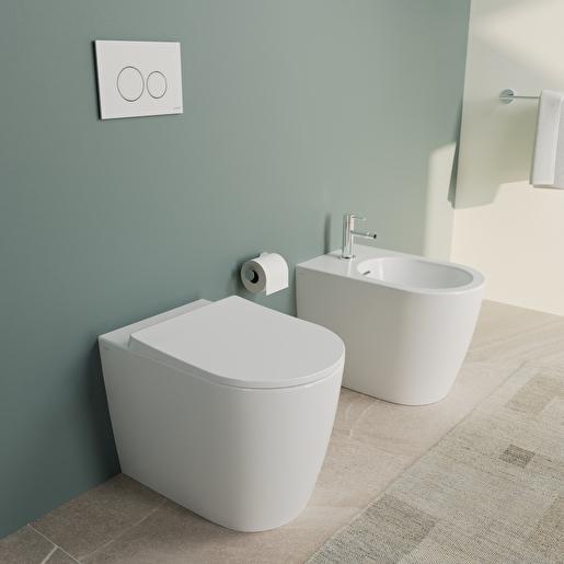 VitrA Metropole Round Yerden bide, Beyaz — 7913B403-0288 uygulama örneği