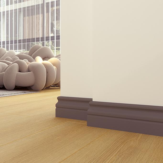 AGT SPR-7008 Tik 100x16 mm 2,8 m Süpürgelik uygulama örneği