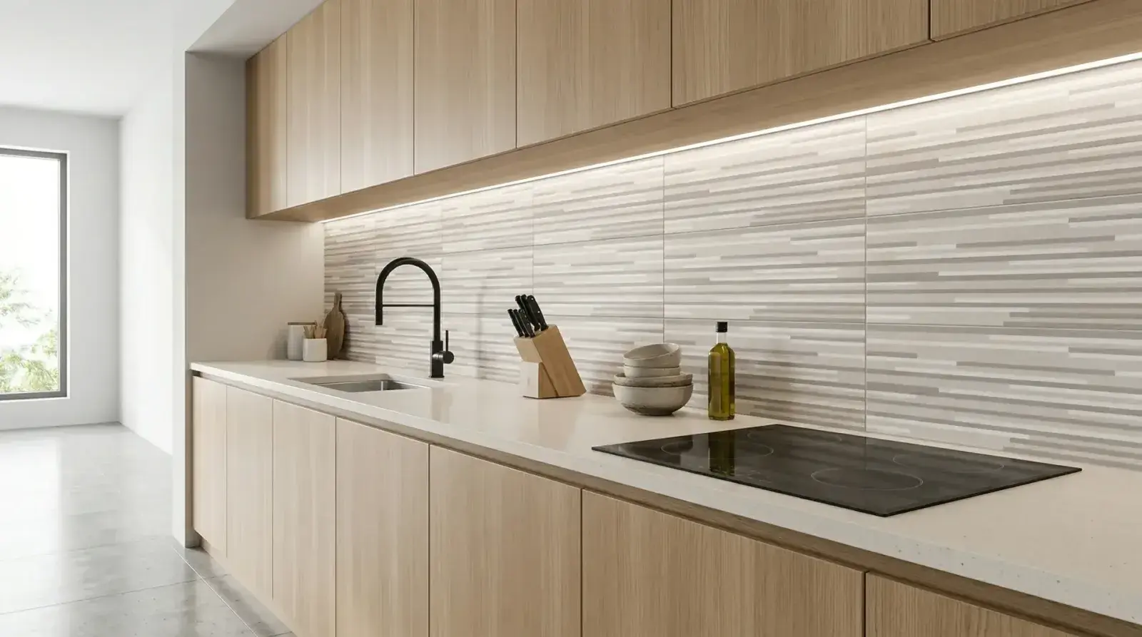 Altın Seramik 20x60 Konkrete Muretto uygulama örneği