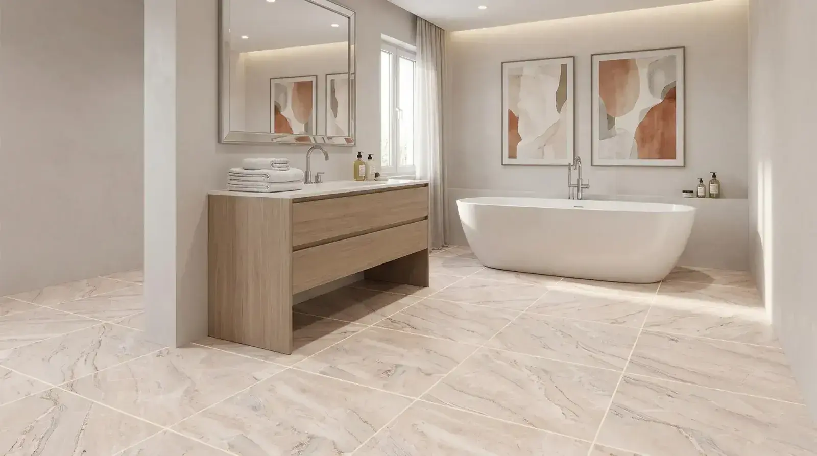 Altın Seramik 48x48 Milano uygulama örneği