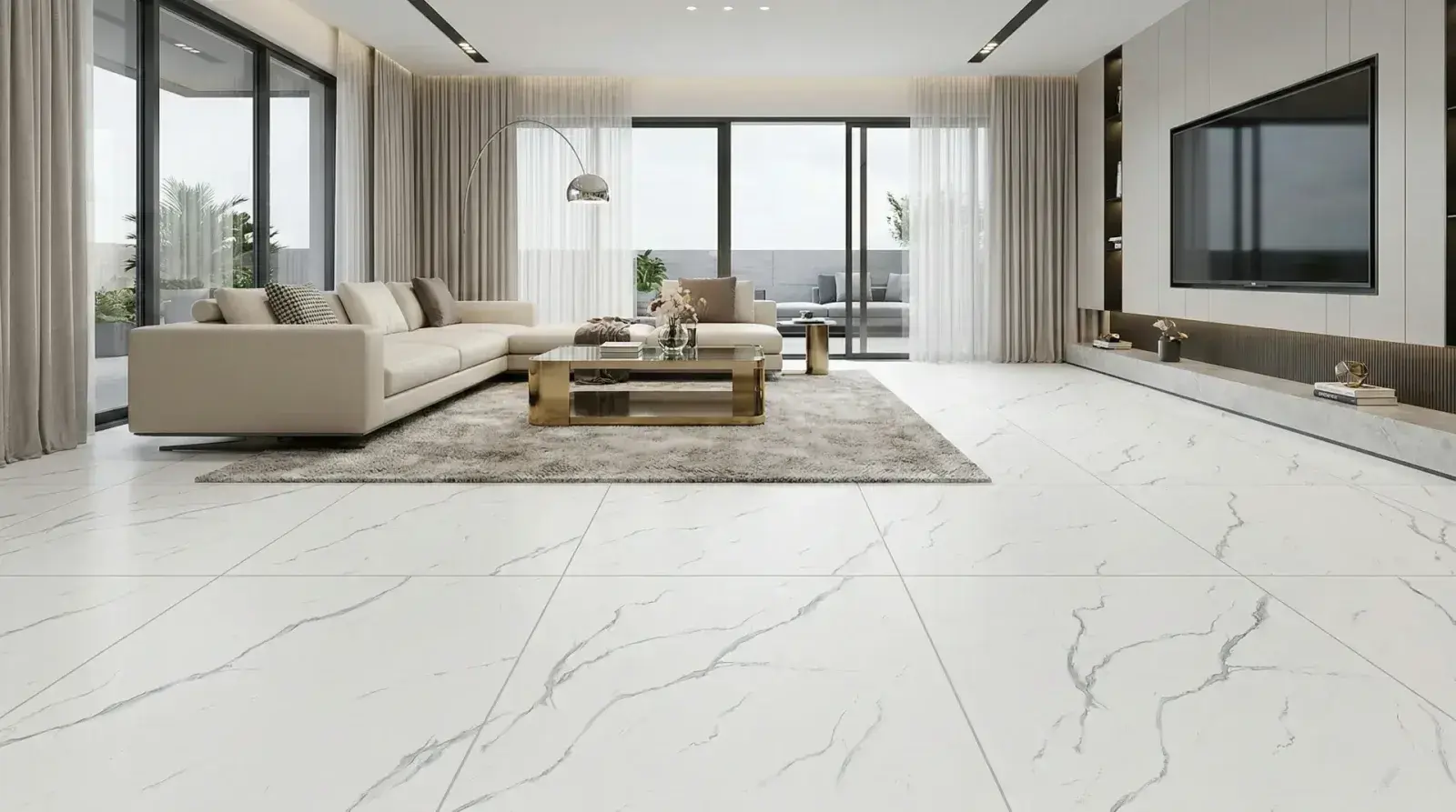 Altın Seramik 60x60 Mermer uygulama örneği