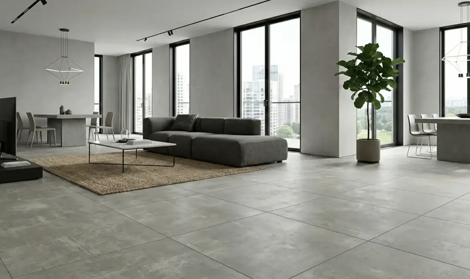 Altın Seramik 60x60 Cementi uygulama örneği