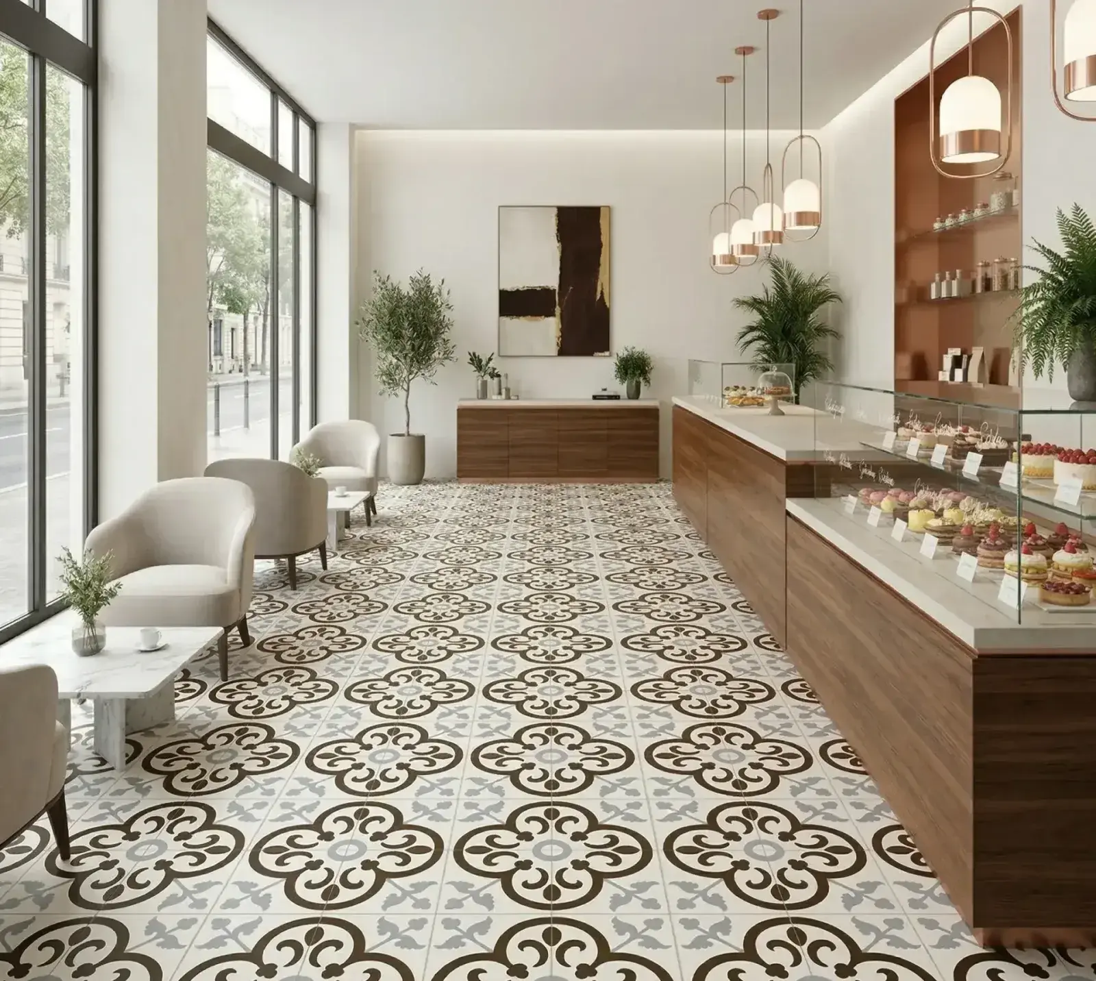 Altın Seramik 20x20 Fiore uygulama örneği