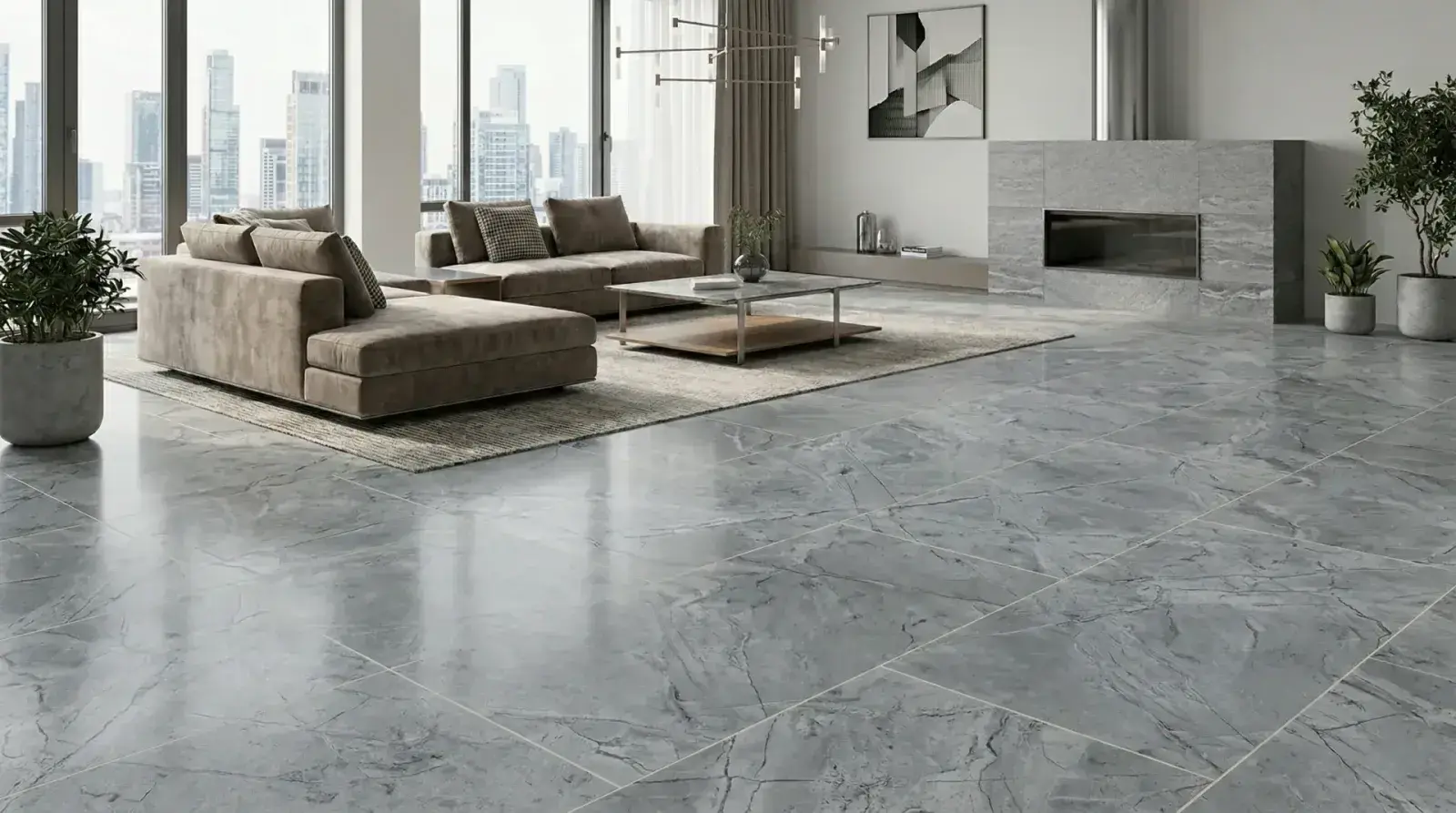 Altın Seramik 60x120 Stella uygulama örneği