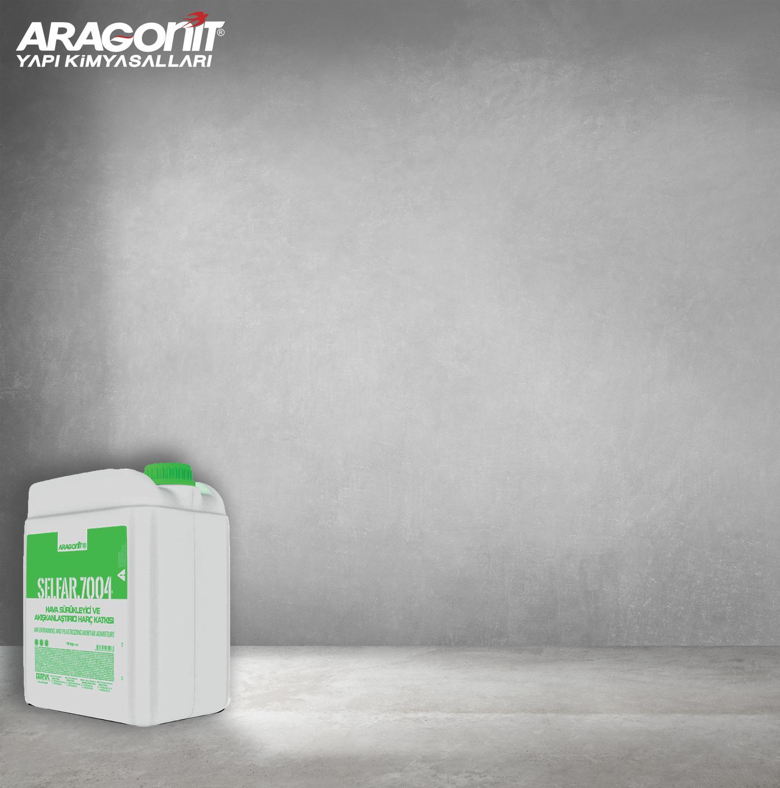 Aragonit Selfar 7004 Hava Sürükleyici Akışkanlaştırıcı Harç Katkısı 10 kg Beyaz ve Sarımsı uygulama örneği