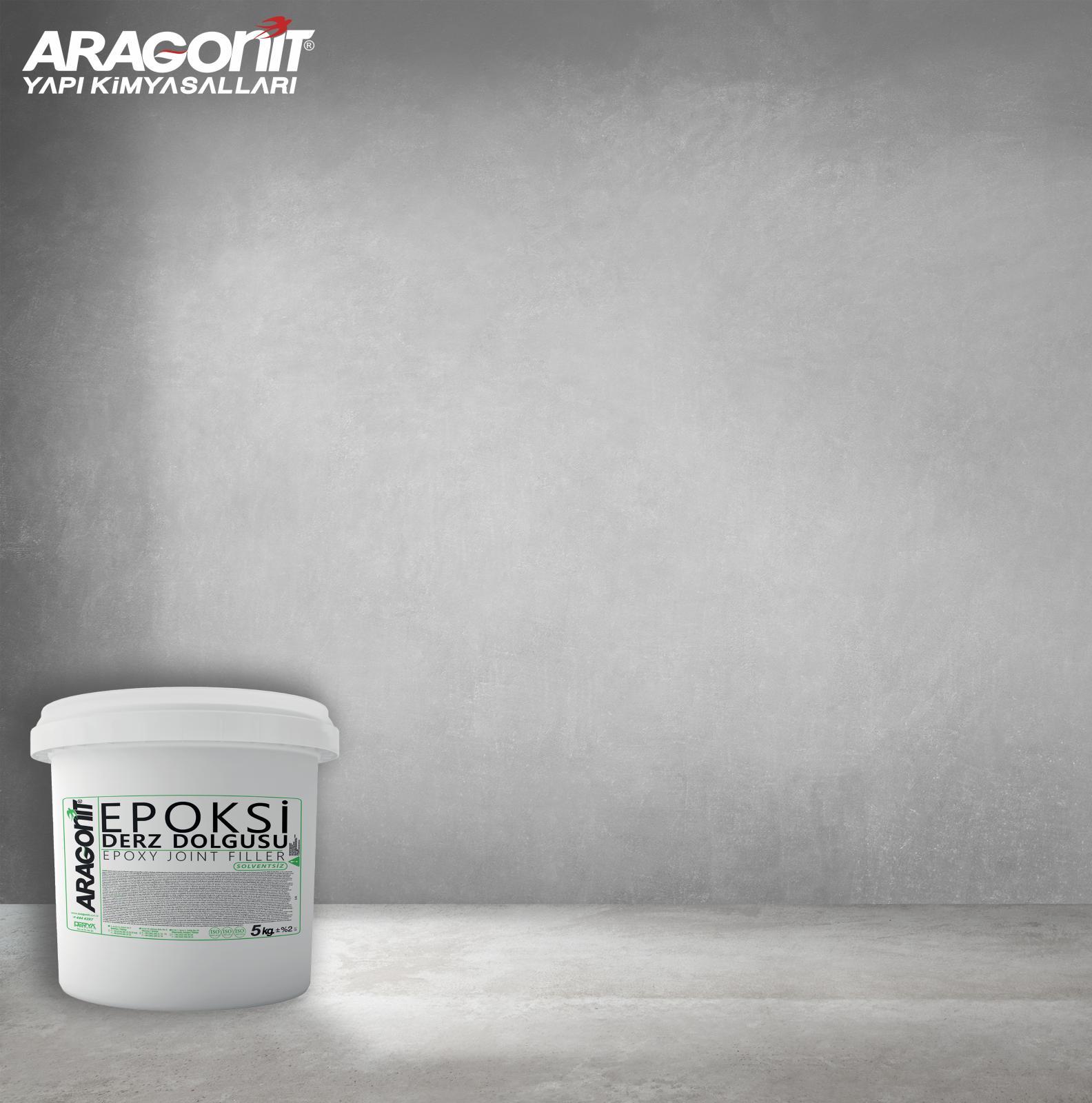 Aragonit Epoksi Derz Dolgusu 5 kg Set Beyaz uygulama örneği