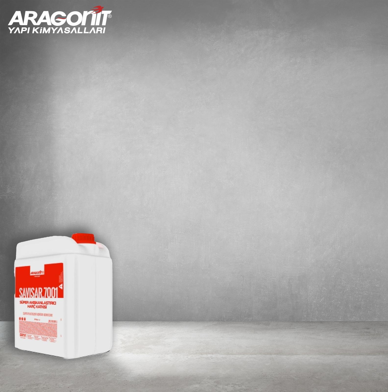Aragonit Savisar 7001 Süper Akışkanlı Harç Katkısı 30 kg uygulama örneği
