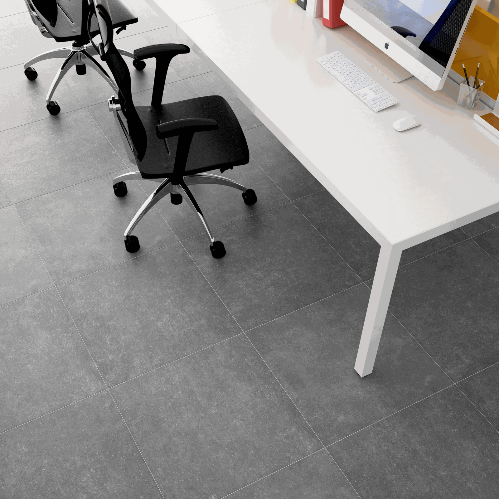 Bien Seramik 60x60 Belgium Stone Grey Mat uygulama örneği