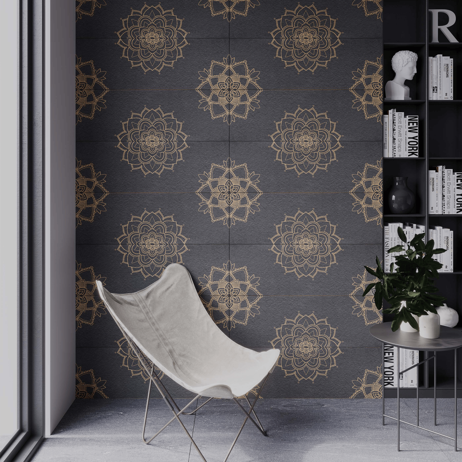Bien Seramik 30x90 Fair Gris Mat uygulama örneği