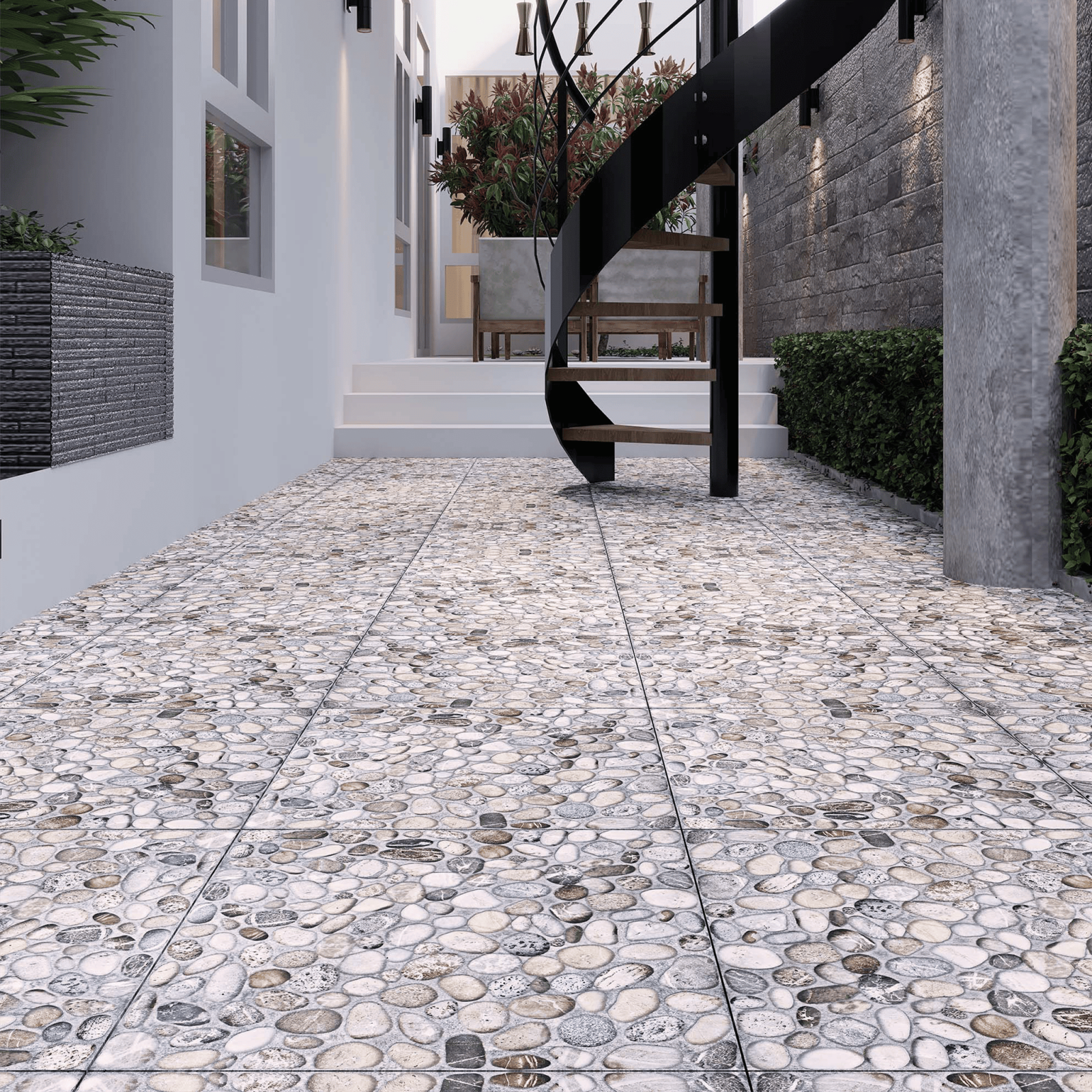 Bien Seramik 50x50 Arno Mat uygulama örneği