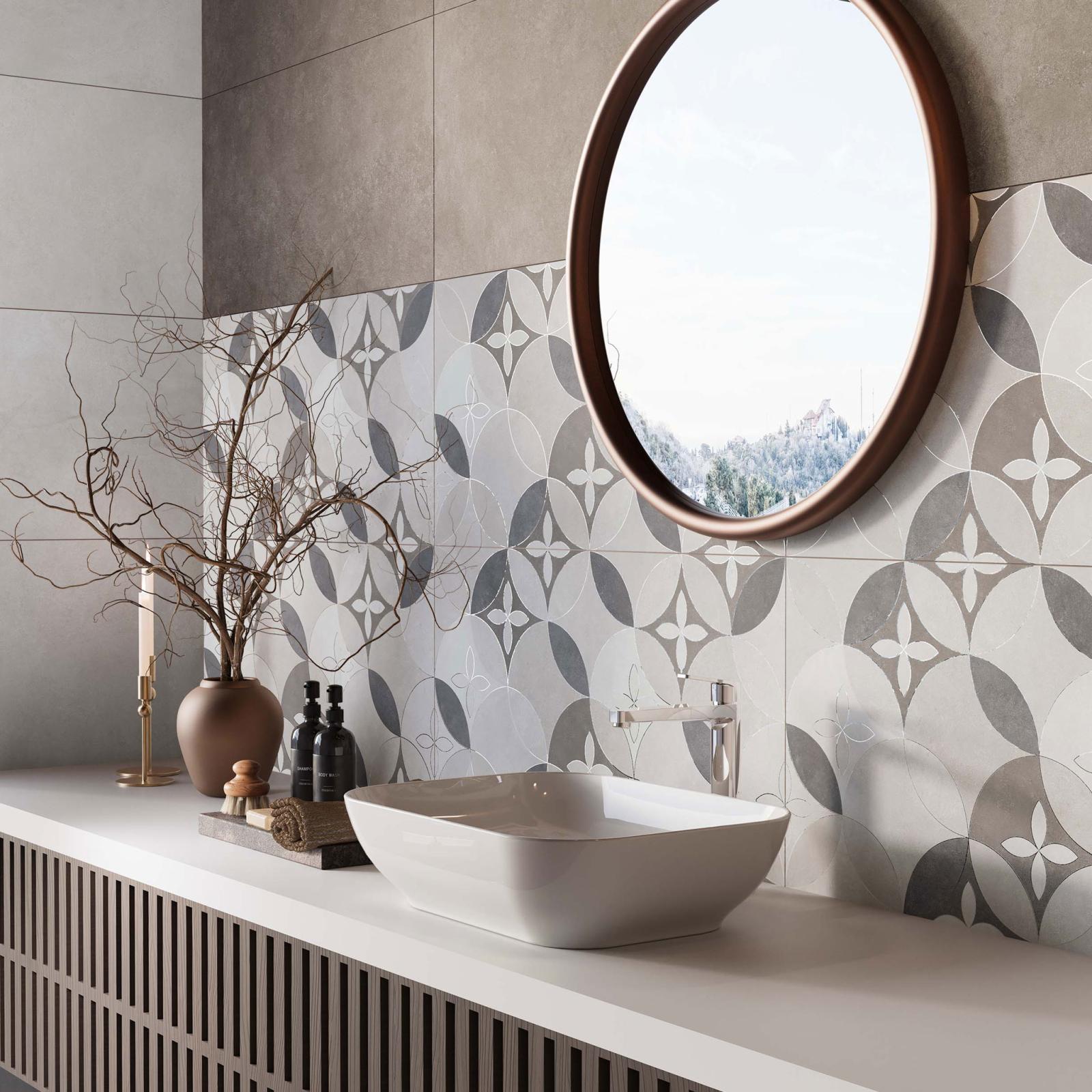 Bien Seramik 40x80 Bruto Anthracite Mat uygulama örneği