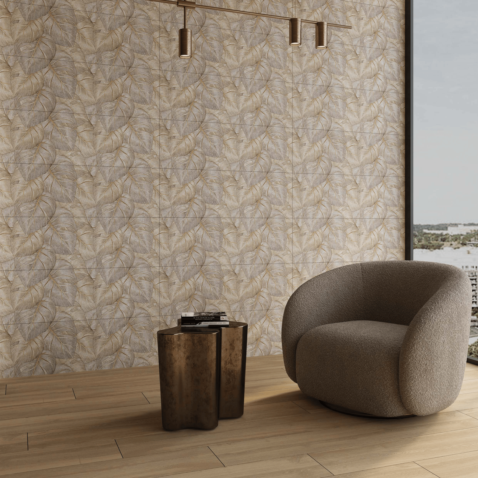 Bien Seramik 30x90 Casta Beige Mat uygulama örneği