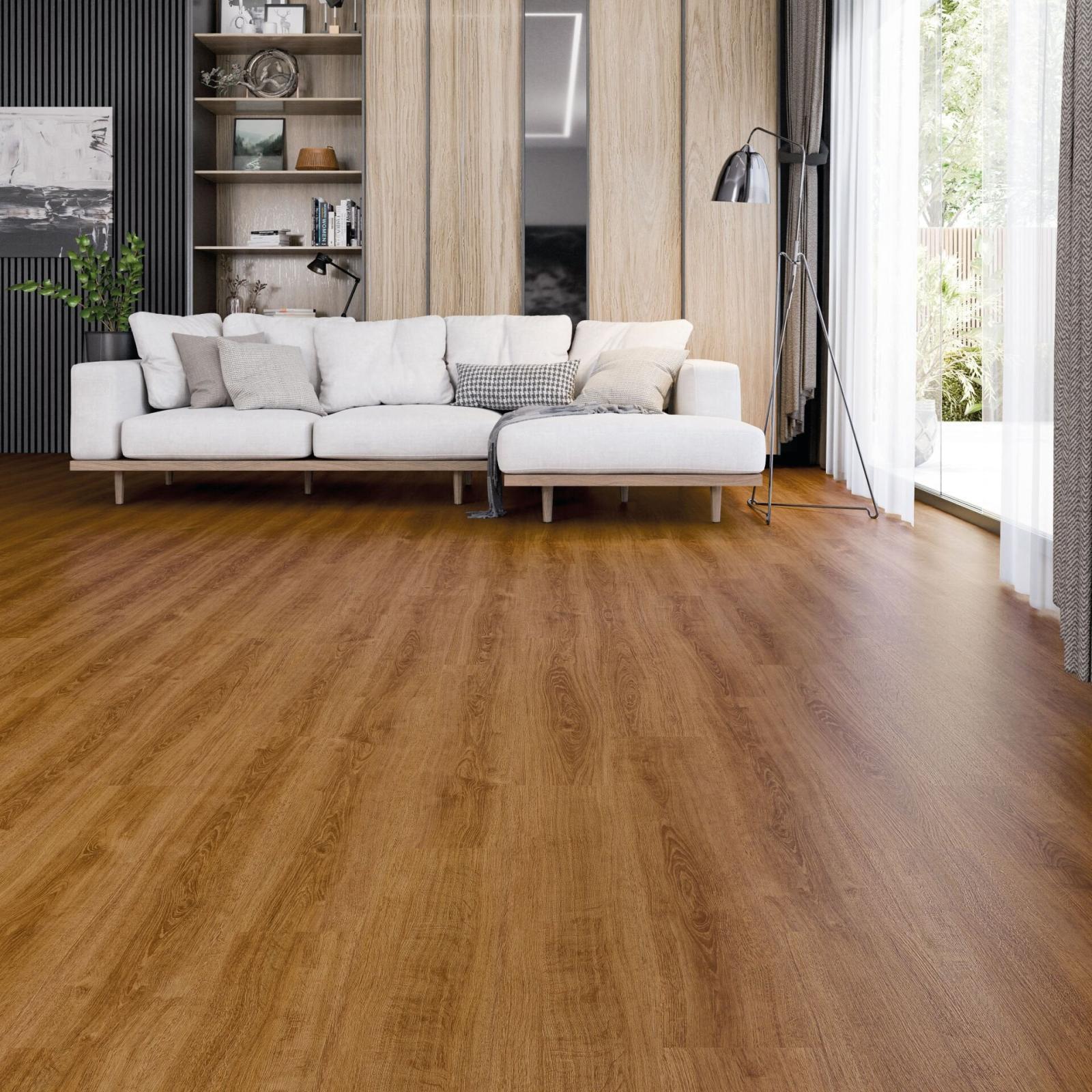 ÇAMSAN Klasik Volga Meşe 731 8 mm Laminat Parke uygulama örneği