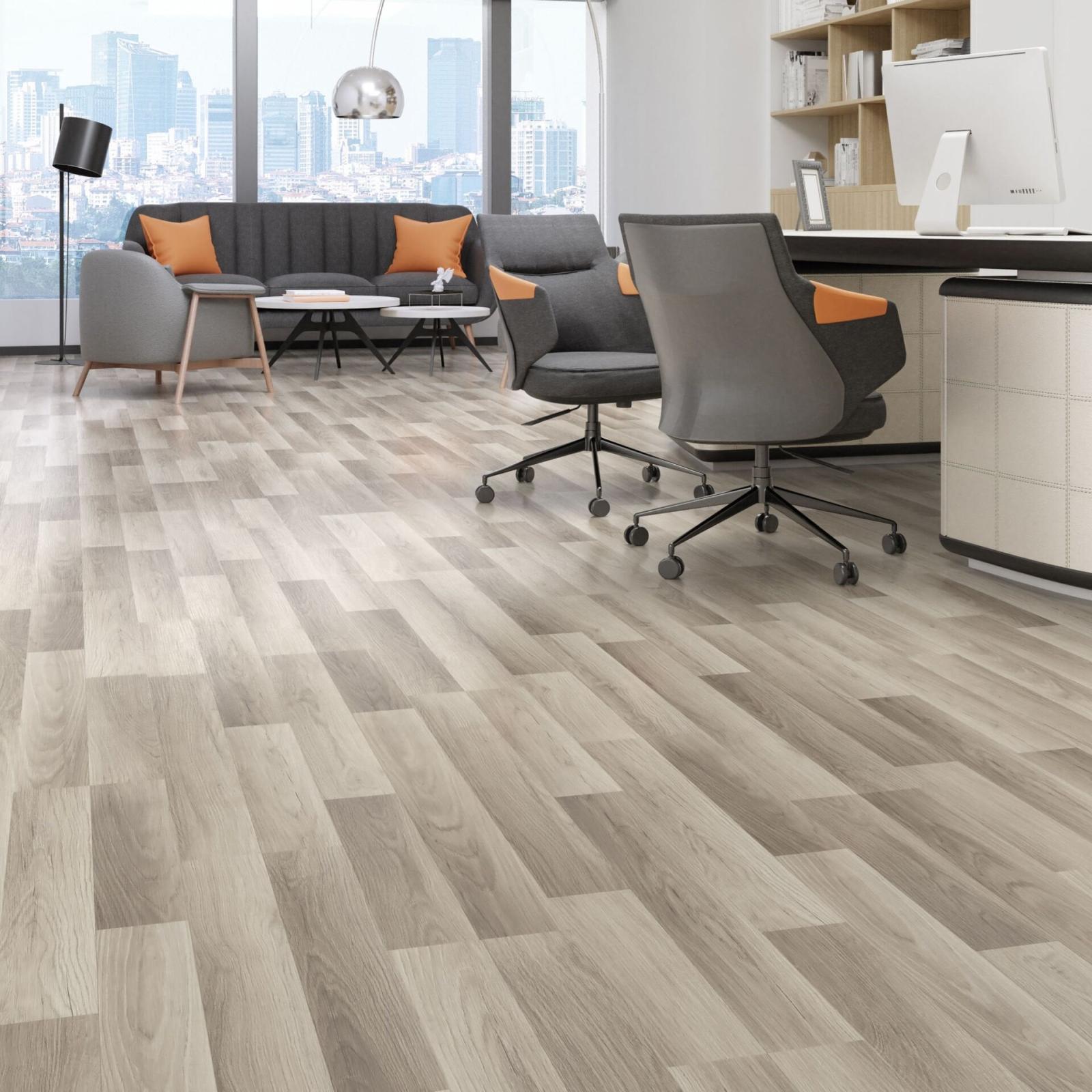 ÇAMSAN Klasik Elegant Meşe 555 8 mm Laminat Parke uygulama örneği