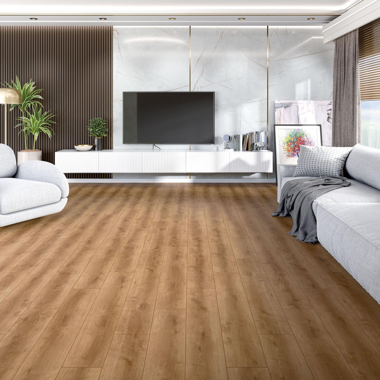 ÇAMSAN Silver Plus Didim Meşe 5007 8 mm Laminat Parke uygulama örneği