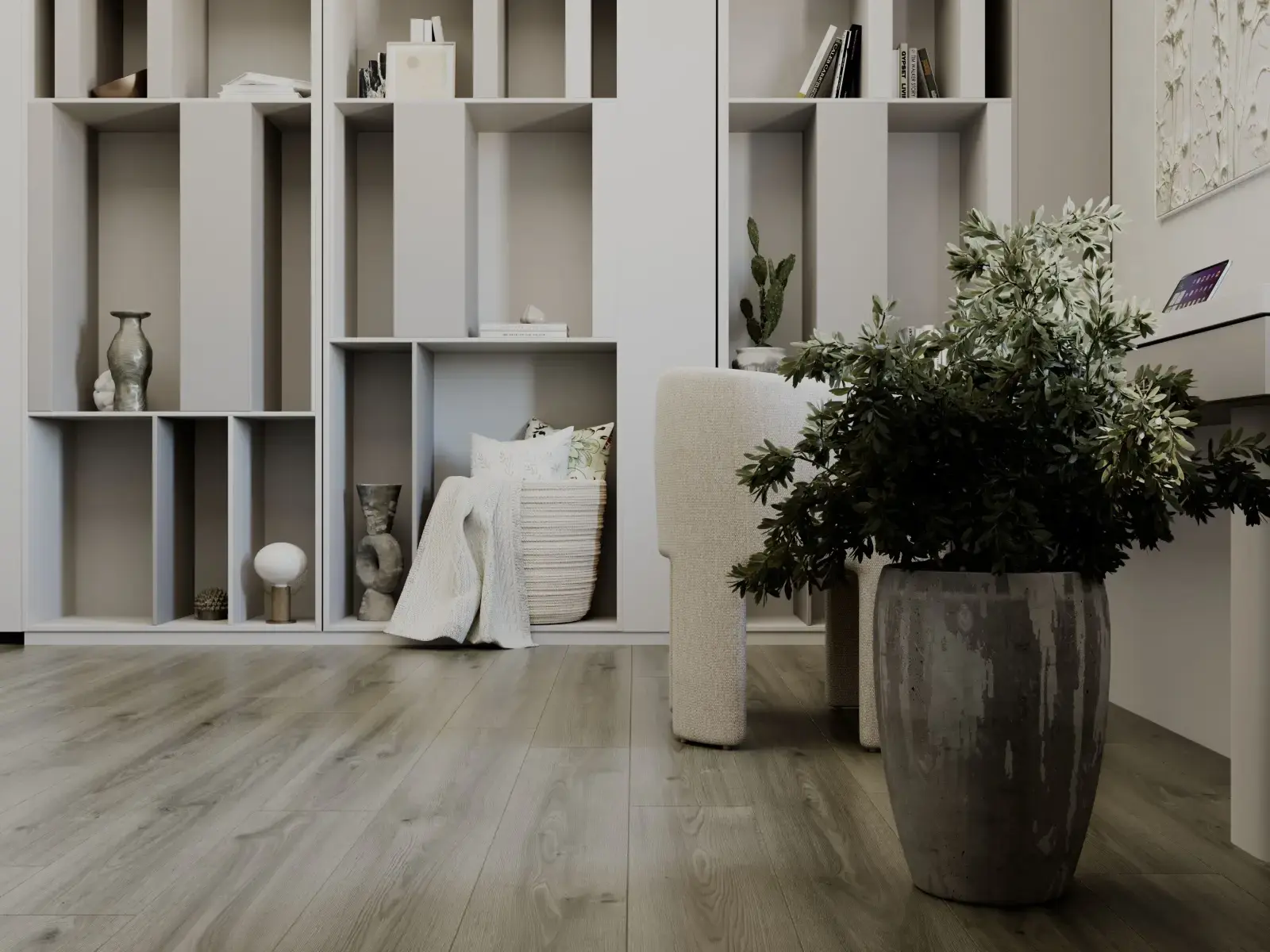 ÇAMSAN ORDU Zen Feri 8 mm Laminat Parke uygulama örneği