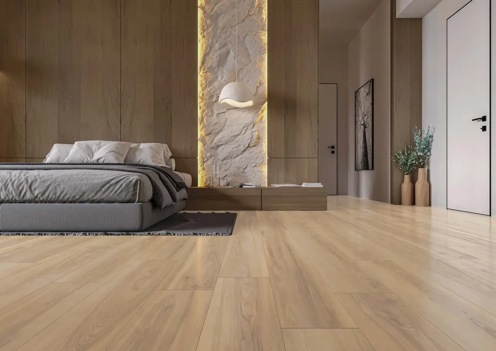 ÇAMSAN ORDU Aura Firuze 8 mm Laminat Parke uygulama örneği