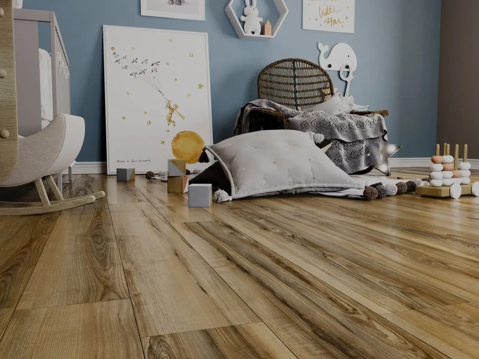 ÇAMSAN ORDU Aura Sense Lal 10 mm Laminat Parke uygulama örneği