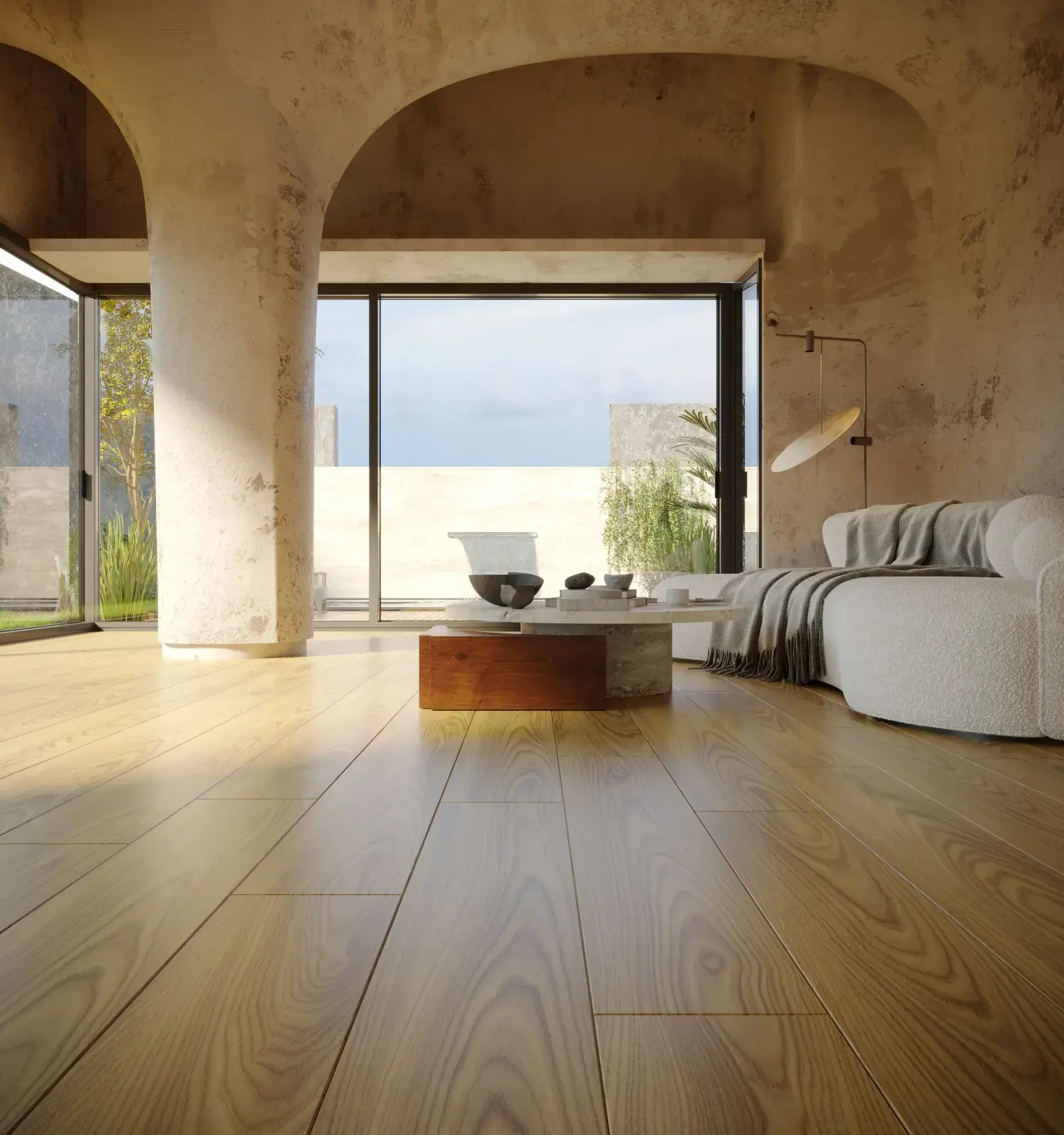 ÇAMSAN ORDU Exclusive Prime Roma 12 mm Laminat Parke uygulama örneği