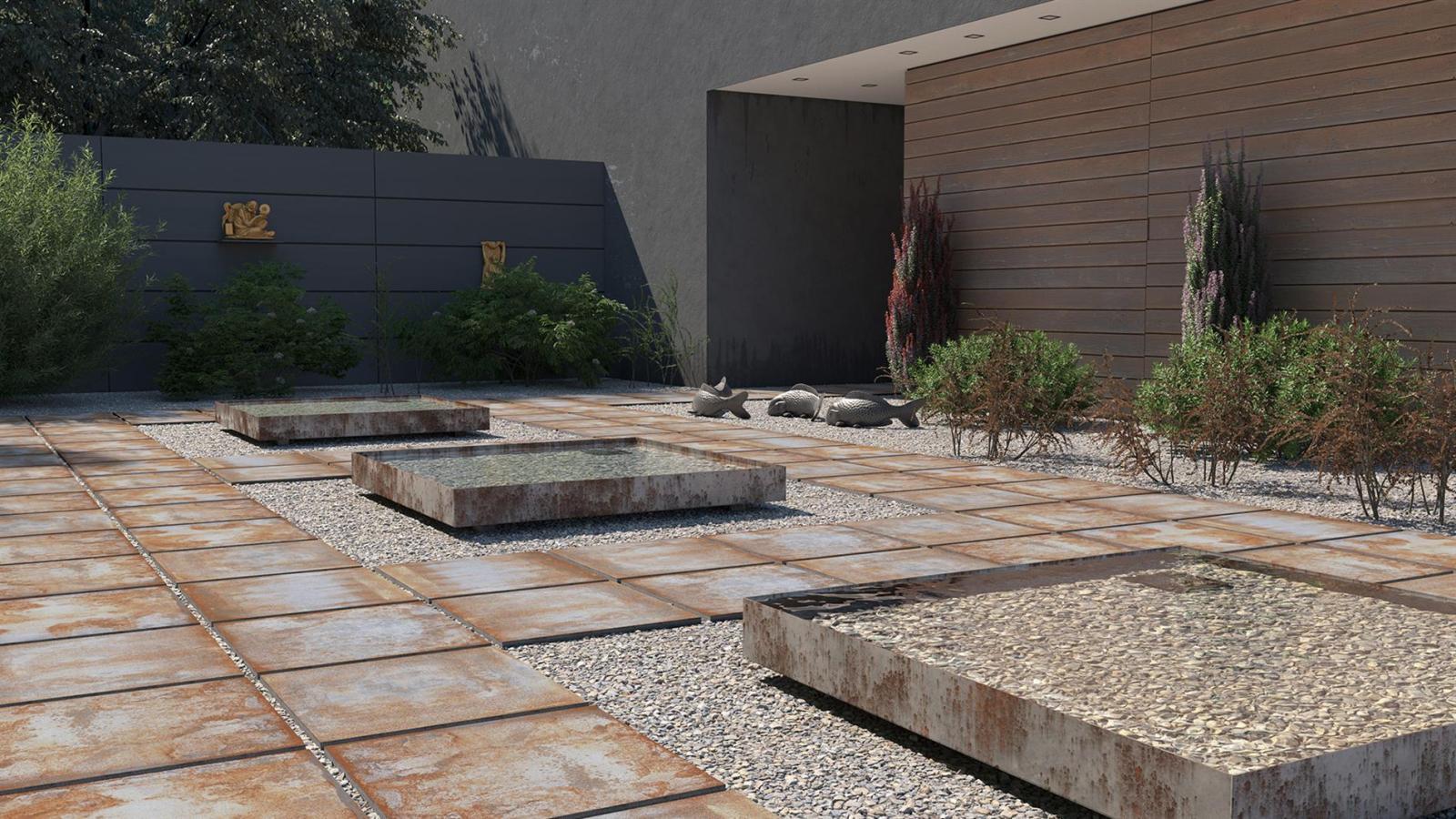 Duratiles 60x60 Lutter Rust Mat 20 mm uygulama örneği