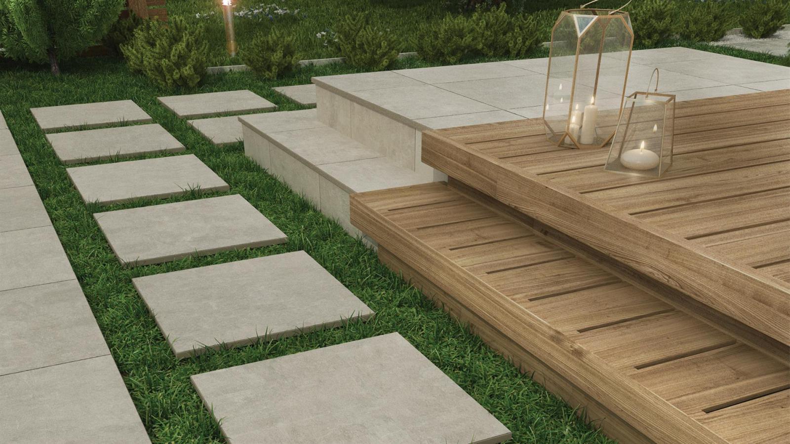 Duratiles 60x60 Nexus Kil Full Lappato 30 mm uygulama örneği