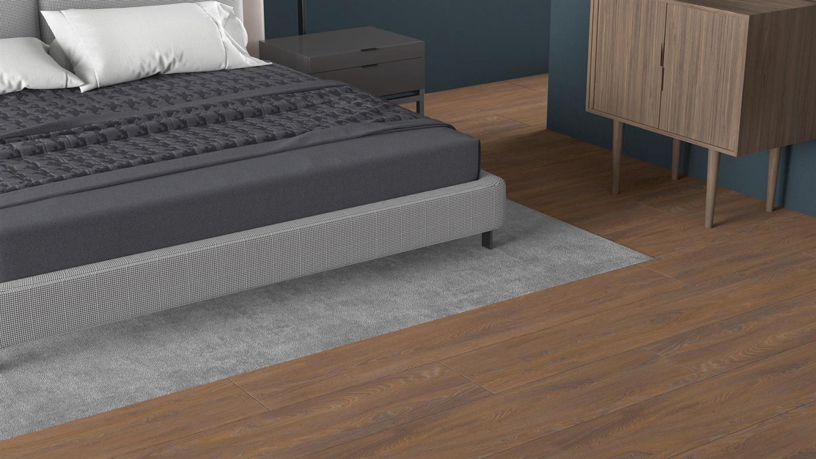 Duratiles 30x180 Albero Koyu Full Lappato uygulama örneği
