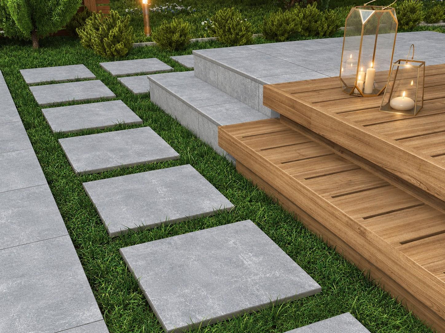 Duratiles 60x60 Nexus Mica Full Lappato 30 mm uygulama örneği