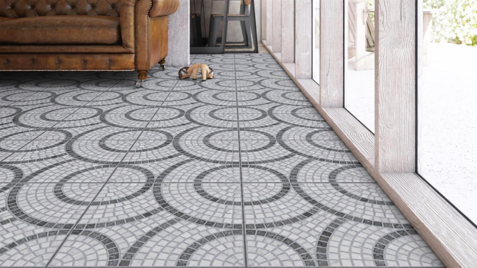 Duratiles 45x45 Edessa Gri Mat uygulama örneği