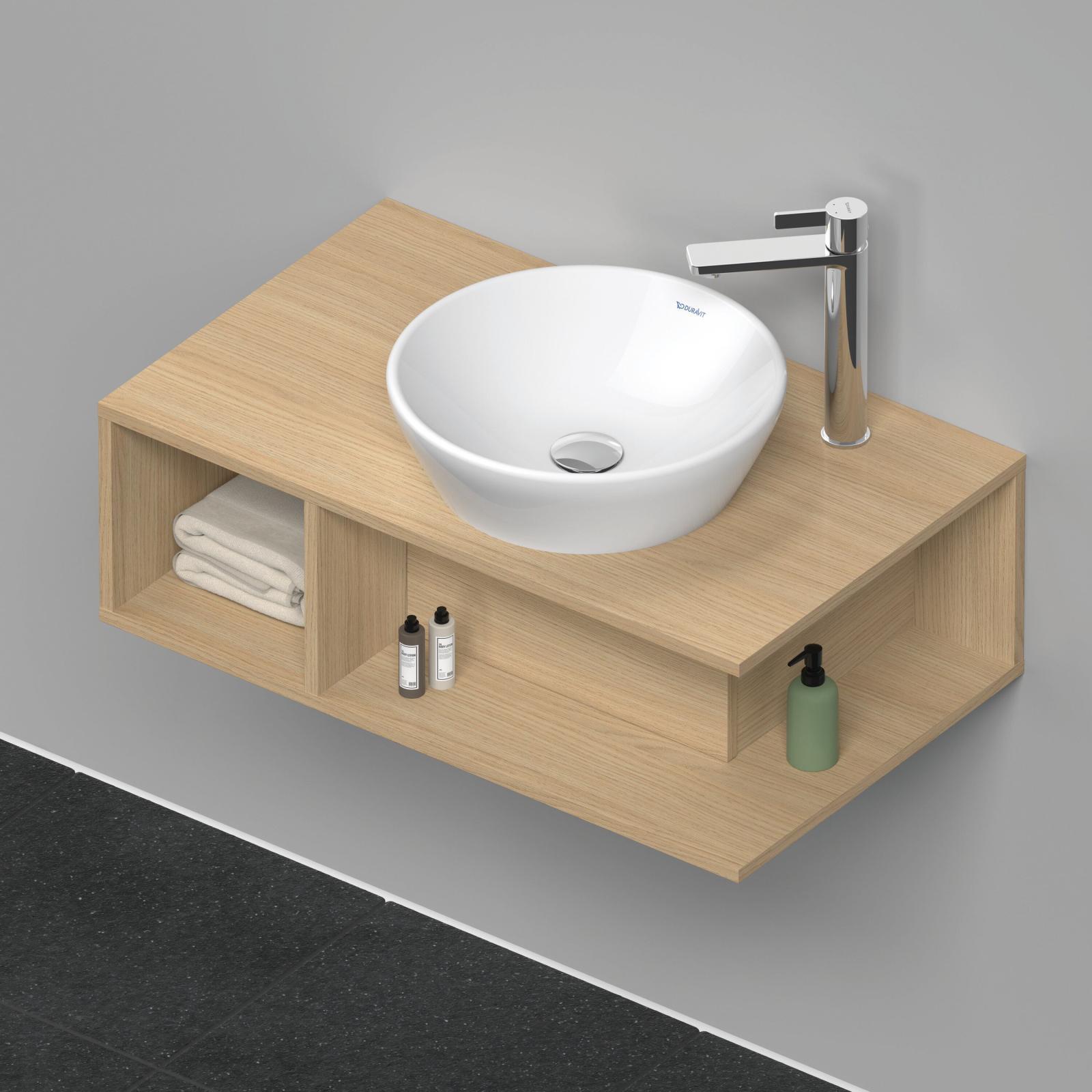 Duravit D-Neo Asma dolap ünitesi 800 mm Doğal Meşe DE493803030 uygulama örneği