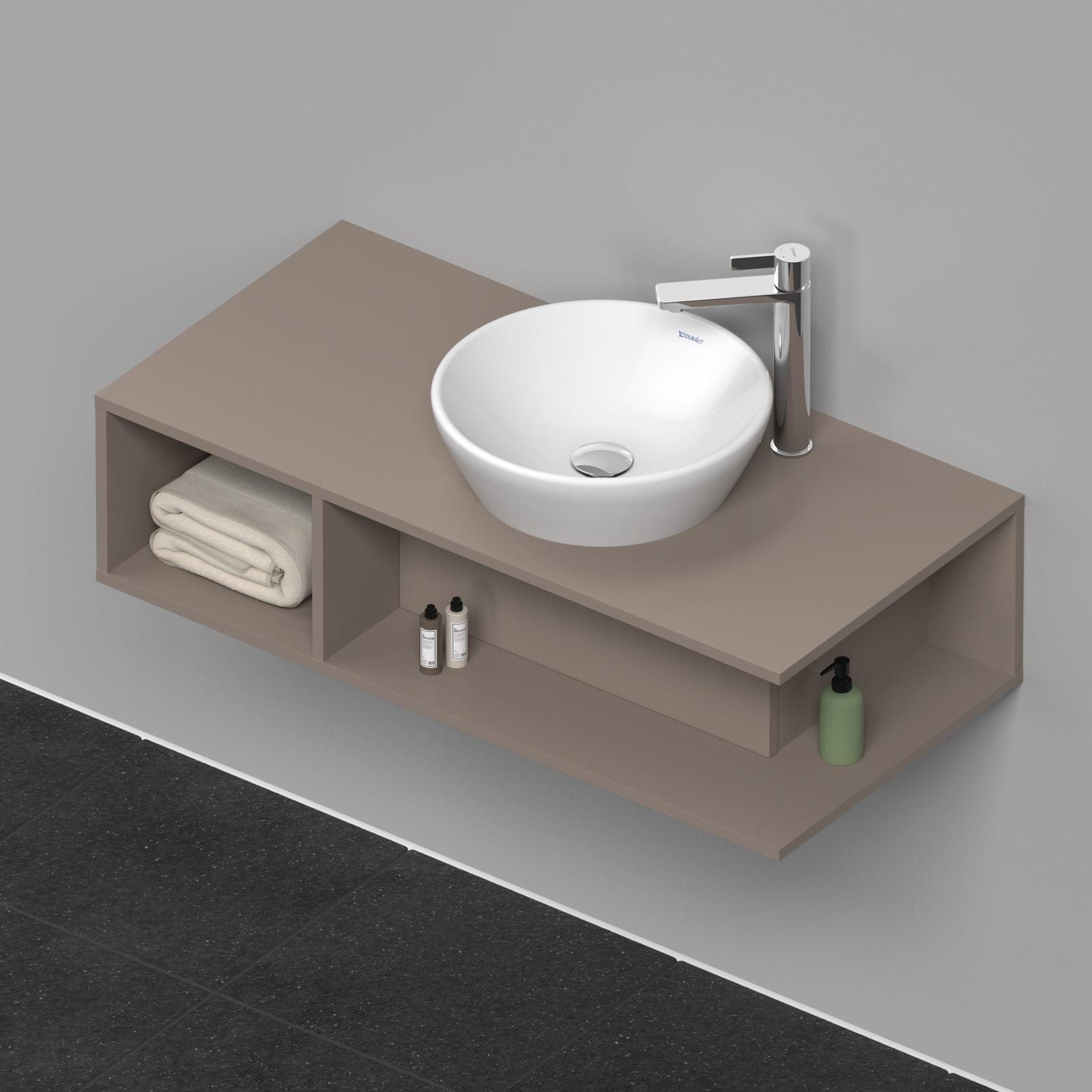 Duravit D-Neo Asma dolap ünitesi 1000 mm Bazalt Mat DE493904343 uygulama örneği