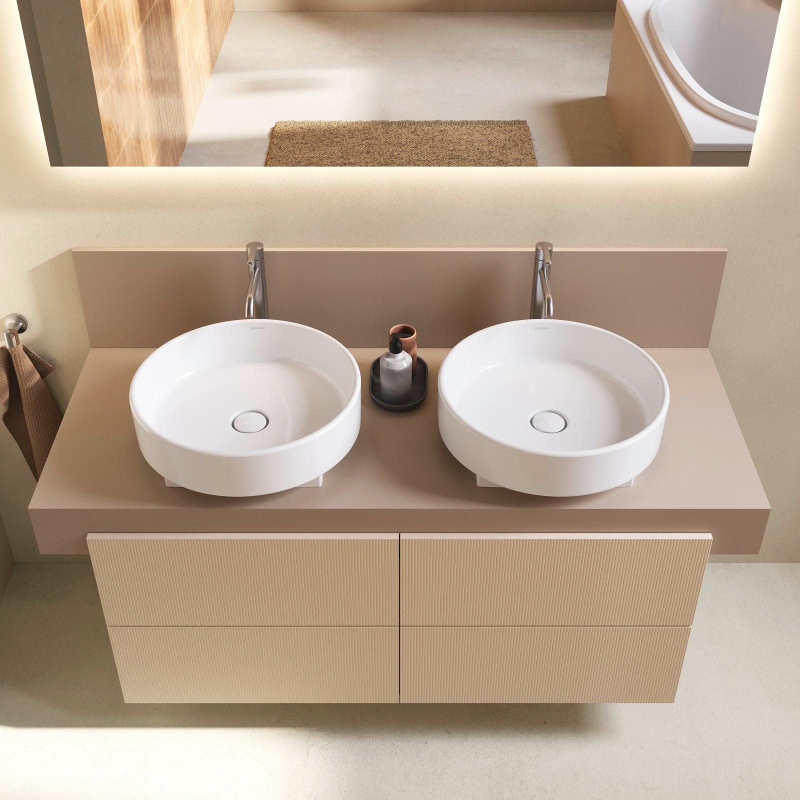Duravit Universal Light and mirror Ayna 1400 mm Beyaz (parlak) LM7824D00000000 uygulama örneği