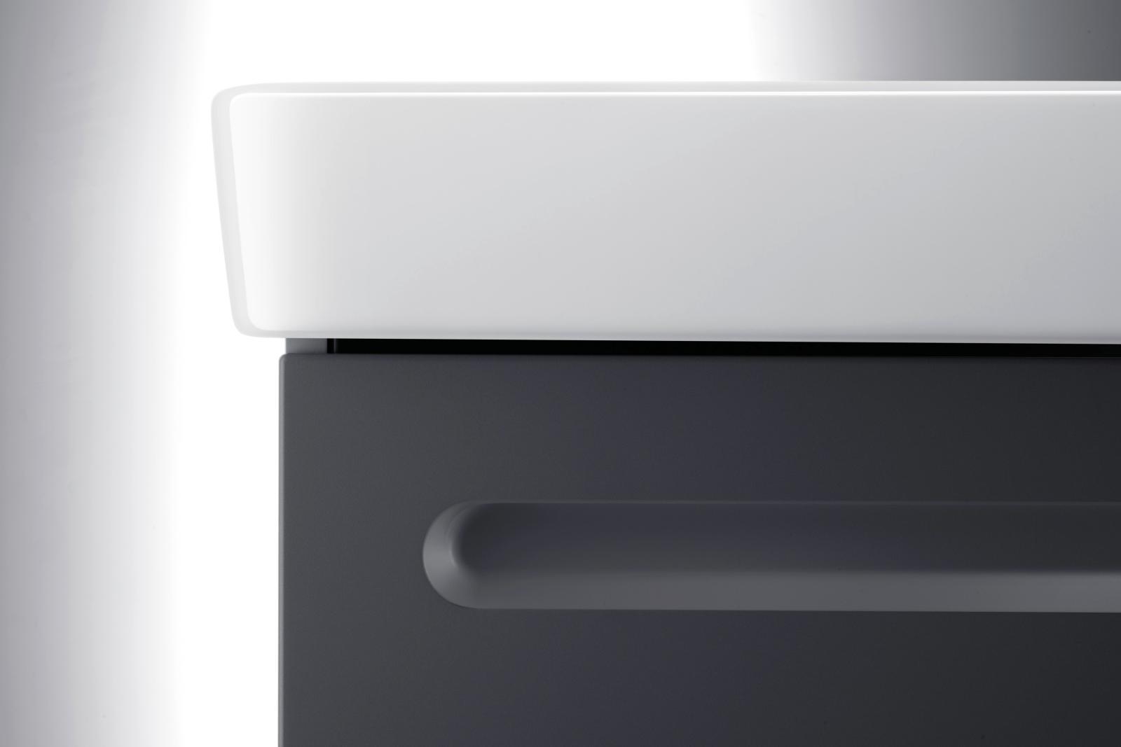 Duravit No.1 Asma dolap ünitesi 490 mm Grafit Mat N14280049490000 uygulama örneği