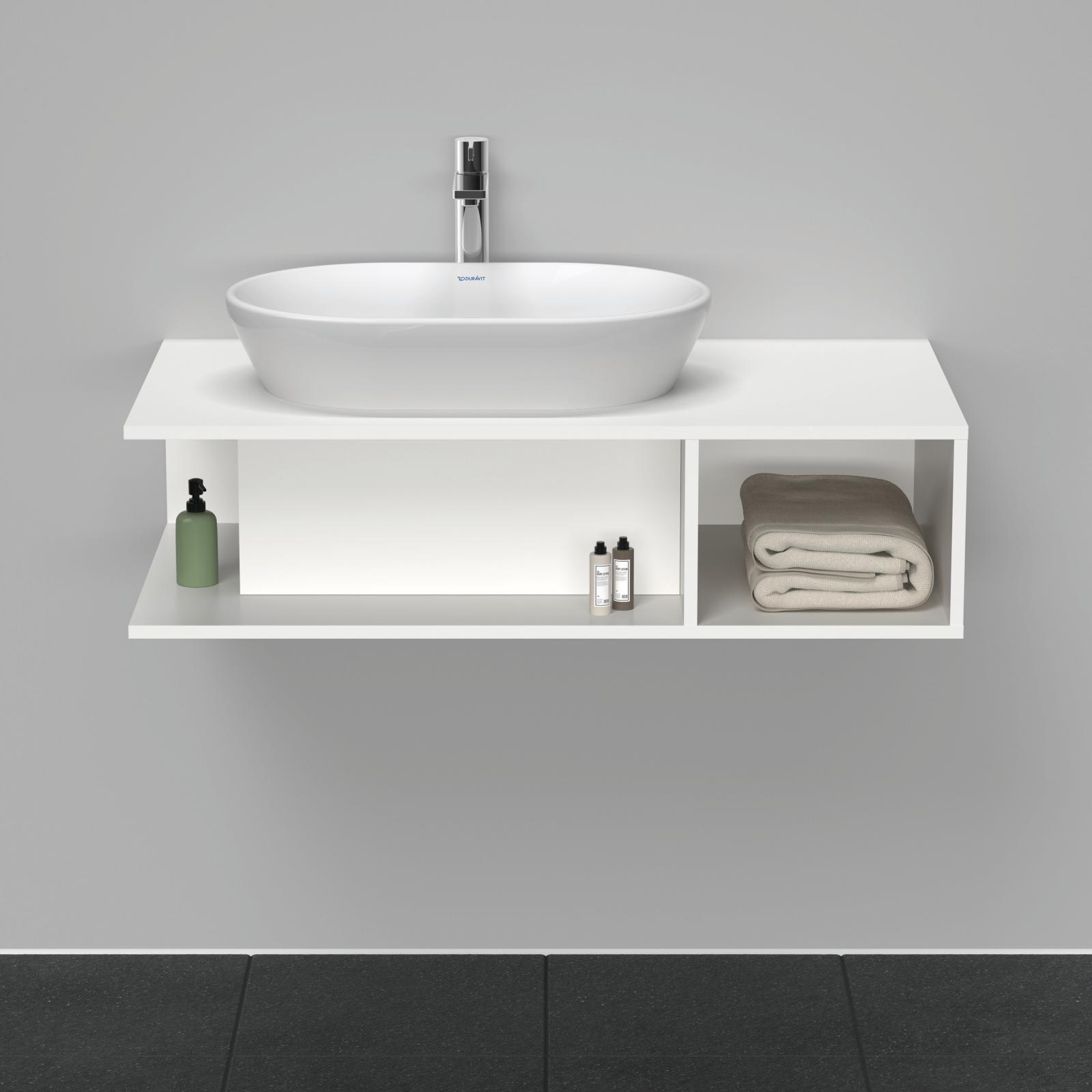 Duravit D-Neo Asma dolap ünitesi 1000 mm Beyaz Mat DE492901818 uygulama örneği
