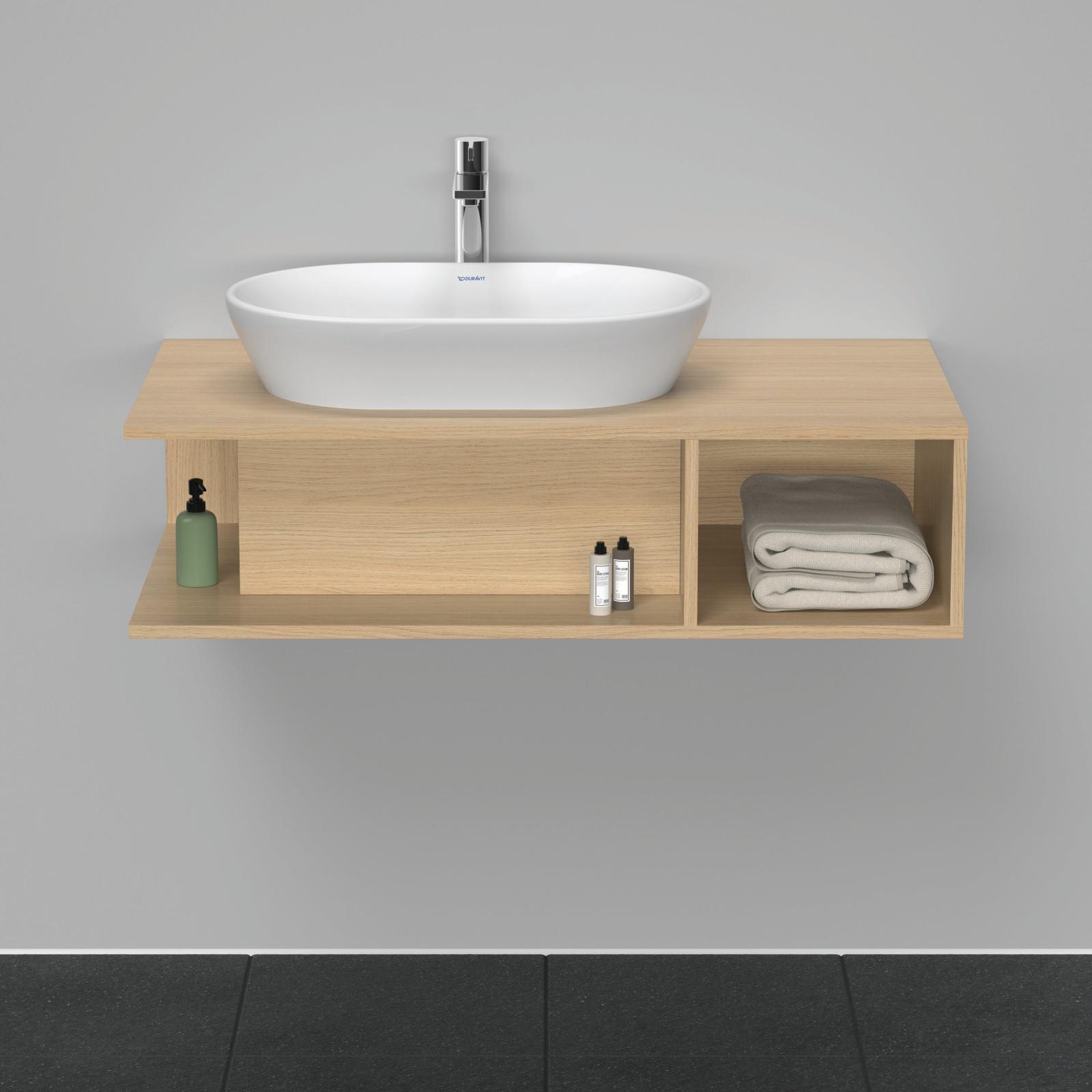 Duravit D-Neo Asma dolap ünitesi 1000 mm Doğal Meşe DE492903030 uygulama örneği