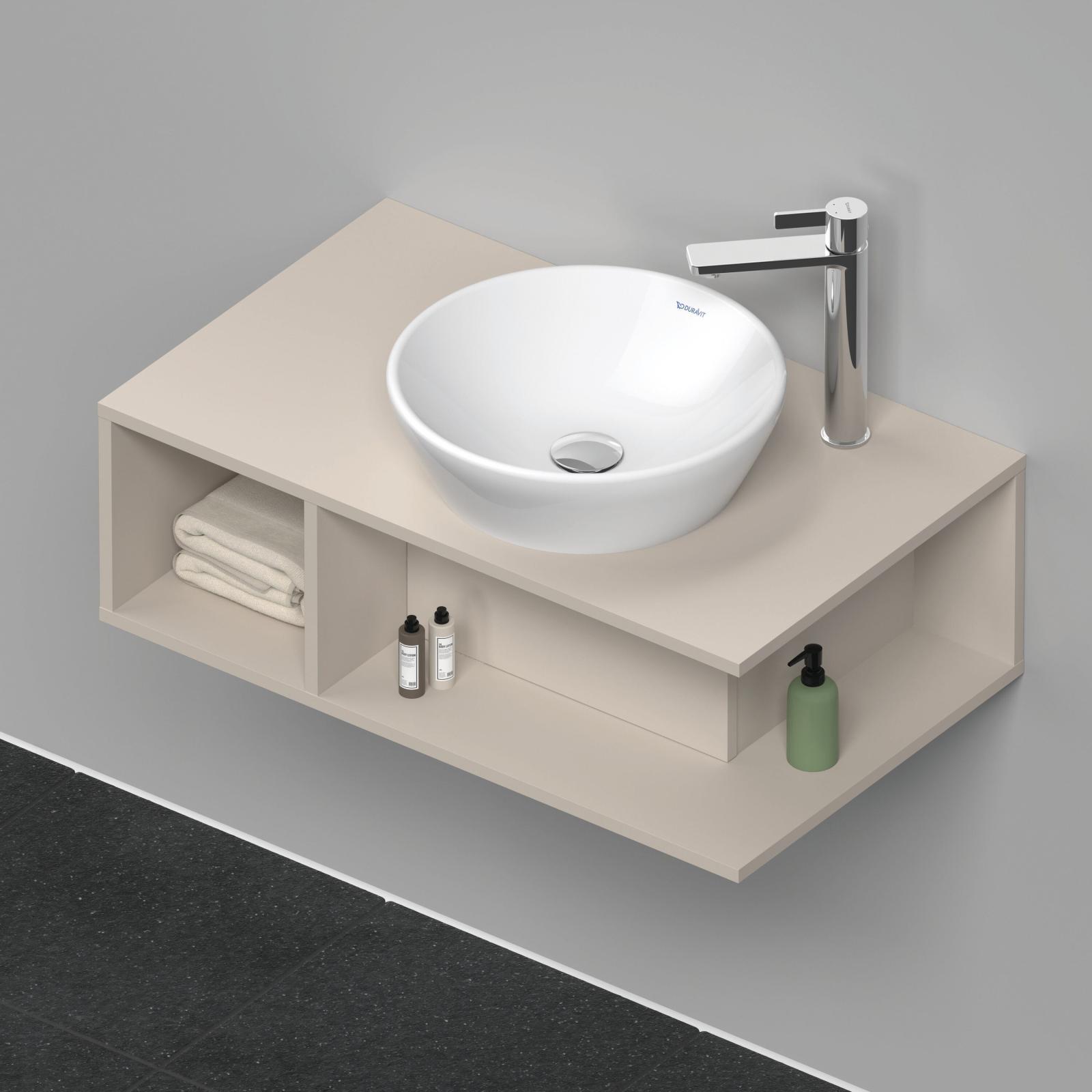 Duravit D-Neo Asma dolap ünitesi 800 mm Taupe Dekoru DE493809191 uygulama örneği