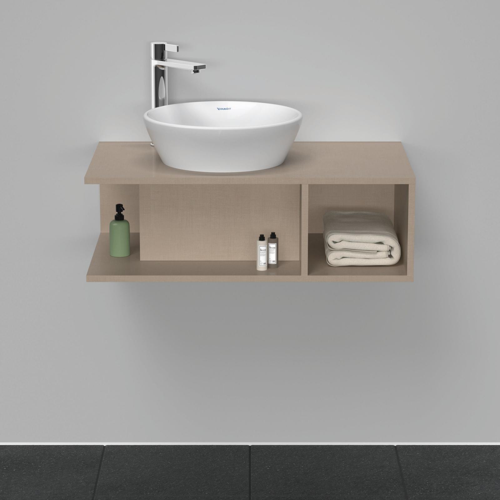 Duravit D-Neo Asma dolap ünitesi 800 mm Keten Dekor DE491807575 uygulama örneği