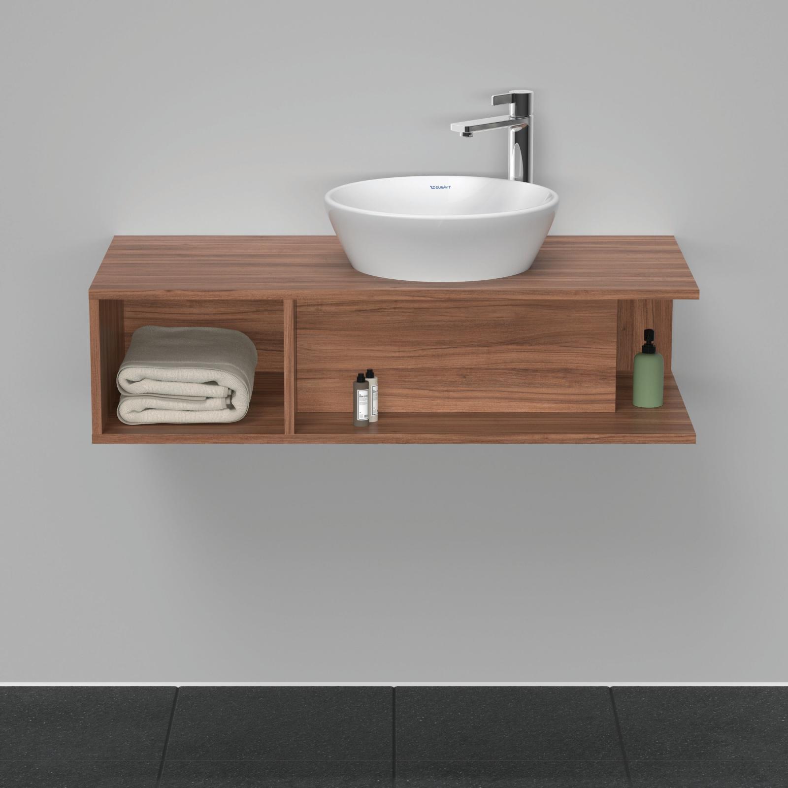 Duravit D-Neo Asma dolap ünitesi 1000 mm Doğal Ceviz DE493907979 uygulama örneği
