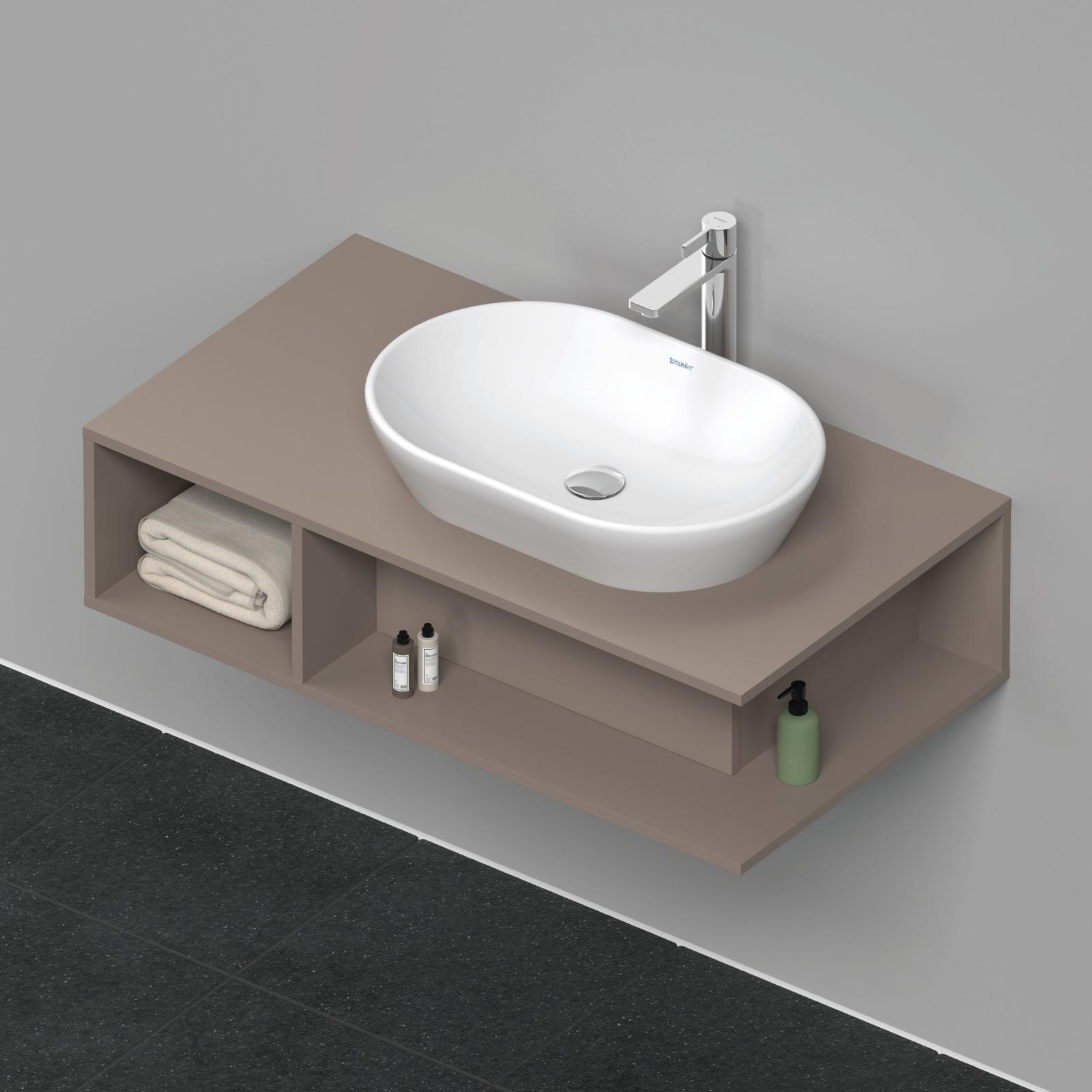 Duravit D-Neo Asma dolap ünitesi 1000 mm Bazalt Mat DE495904343 uygulama örneği