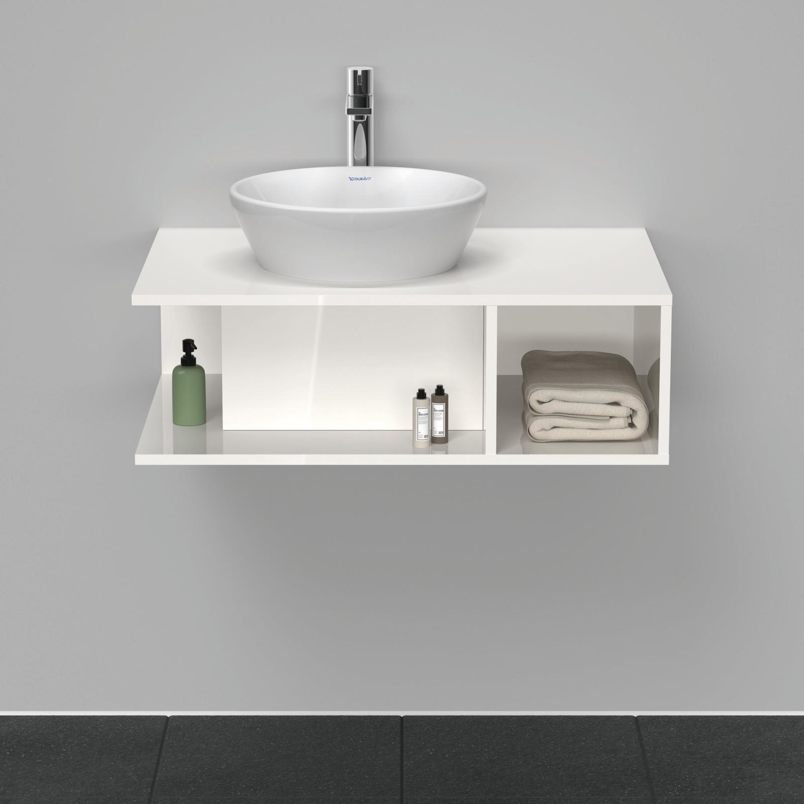 Duravit D-Neo Asma dolap ünitesi 800 mm Beyaz (parlak) DE492802222 uygulama örneği