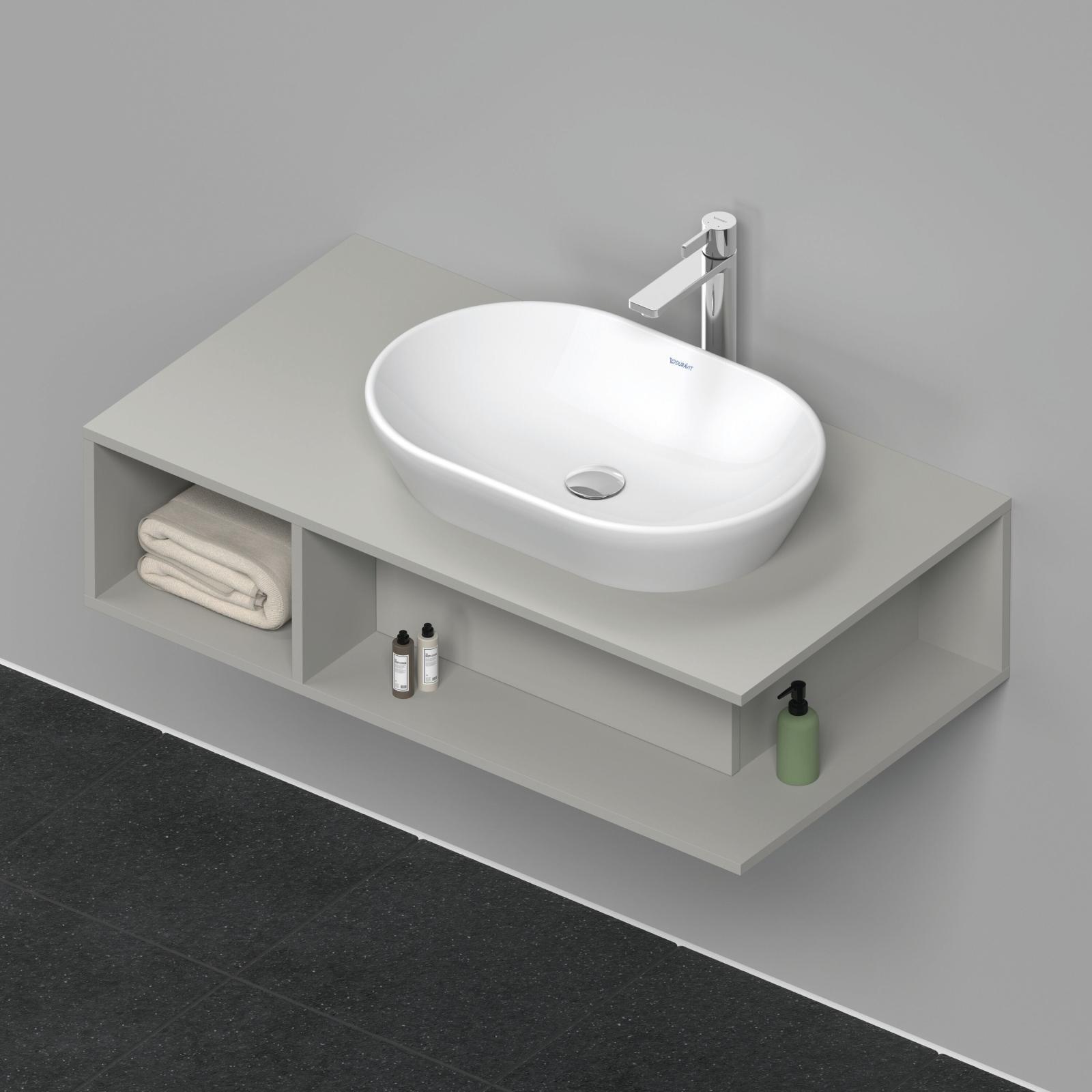 Duravit D-Neo Asma dolap ünitesi 1000 mm Beton Gri Mat Dekor DE495900707 uygulama örneği