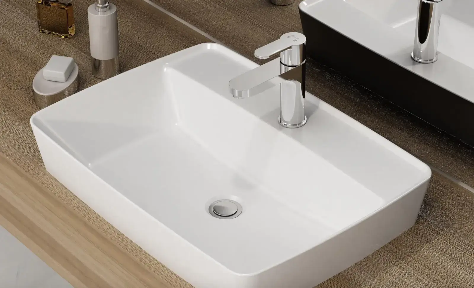 ECA Nita Lavabo Bataryası 20 Yıl Garantili 102188034 Krom uygulama örneği