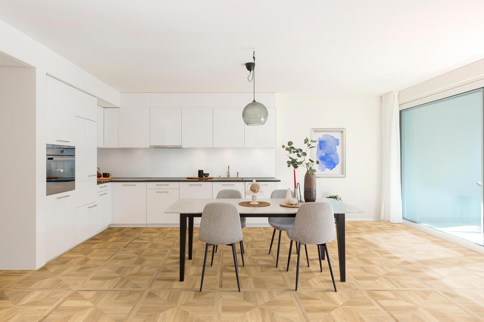 Ege Seramik 60x60 Bari Meşe uygulama örneği