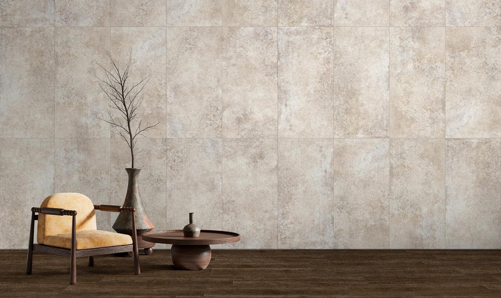Ege Seramik 60x120 Eastone Sand Rektifiyeli uygulama örneği