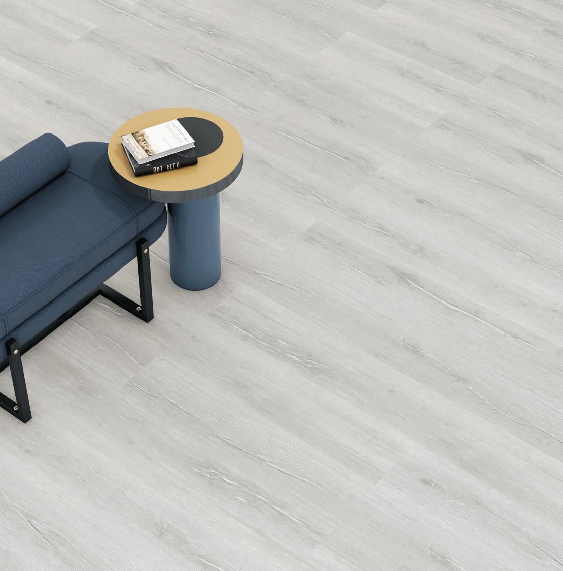 FLOORPAN Sun Gri Meşe 8 mm Laminat Parke uygulama örneği
