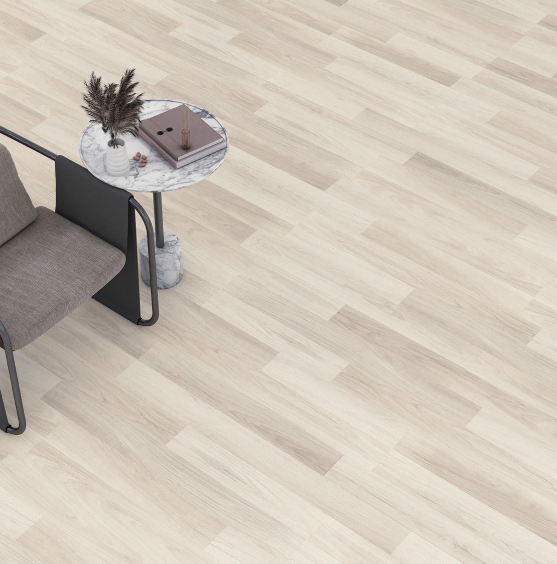 FLOORPAN Classic Kül Meşe 8 mm Laminat Parke uygulama örneği