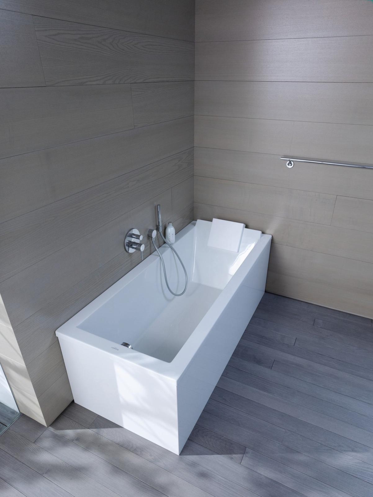 Duravit Starck tubs & showers Küvet paneli 1590 mm Beyaz akrilik ST878008282 uygulama örneği