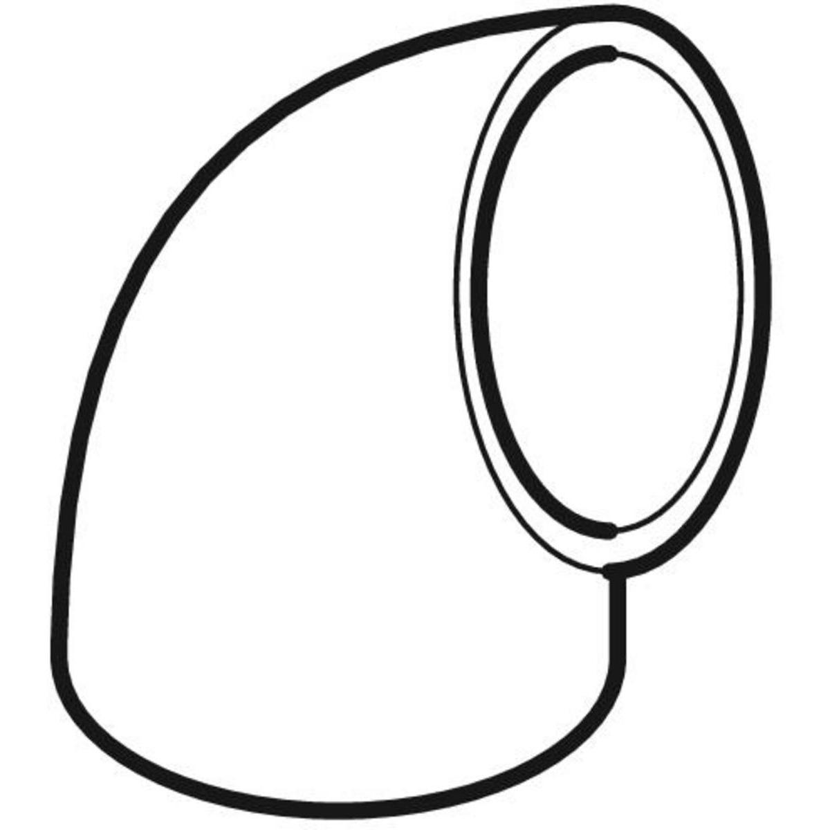 Geberit Tritan 90° dirsek Saydam d=110mm uygulama örneği