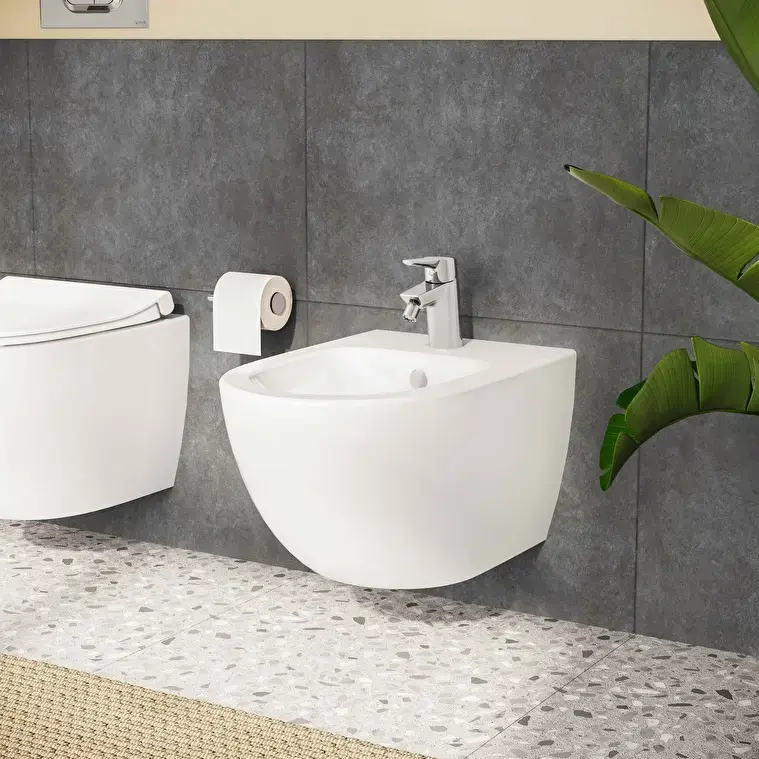 VitrA Sento Asma Bide, Beyaz — 4338B003-1046 uygulama örneği