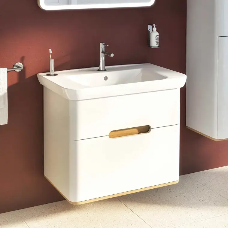 VitrA Sento Etajerli Lavabo, 80x49 cm — 5947B003-0001 uygulama örneği