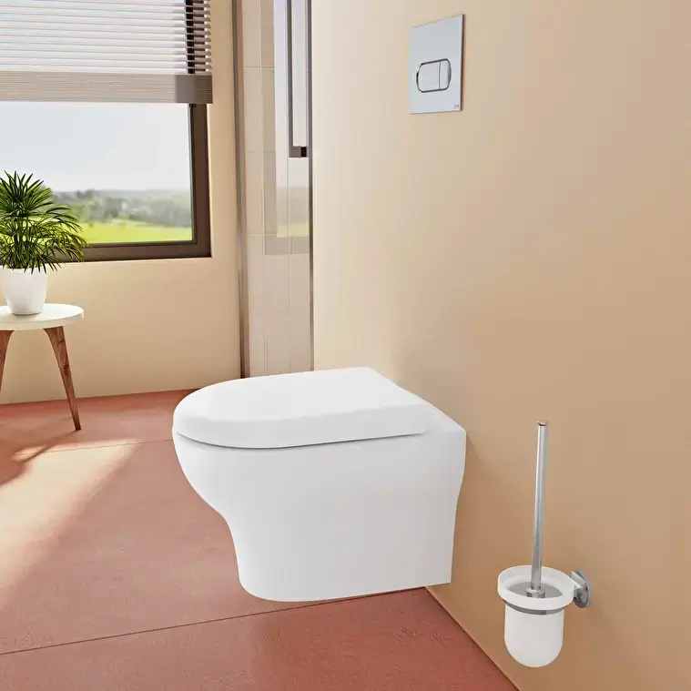 VitrA Shift T10 Asma Klozet Seti uygulama örneği